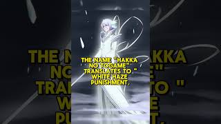 RUKIA KUCHIKI BANKAI 🥶 Ability  hakka no togame anime shorts video bleach [upl. by Nongim]