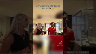 Alisha lehmann asks speed for a watch 🤨 livestream speed weird football [upl. by Aicul502]