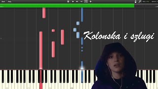 Sanah  kolońska i szlugi Piano Tutorial [upl. by Rivy]