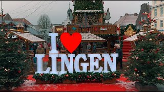 🎄 Weihnachtsmarkt Lingen 2023  Magischer Rundgang durch den schönsten Weihnachtsmarkt 🎅✨ [upl. by Netsirhk]