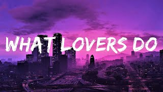 What lovers do lyrics  Maroon 5 ft SZA  Lyrics Video Official [upl. by Annaeel]