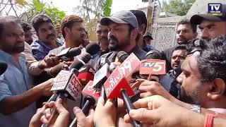 క్షమాపణ చెప్తున్నా  Manchu Manoj Press Meet  Mohan Babu  Manchu Vishnu  triovibes media [upl. by Jakoba]