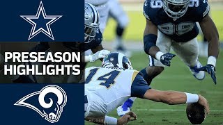 Cowboys vs Rams  NFL Preseason Week 1 Game Highlights [upl. by Lanuk]