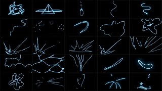 Unity Abstract Scribble Animations 02 21 06 [upl. by Asit]