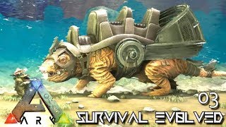 ARK ABERRATION  NEW CREATURE ROLL RAT TAMING E03  GAMEPLAY ARK SURVIVAL EVOLVED [upl. by Katha]