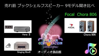 2021年 小型スピーカー9モデル聞き比べ（Focal Chora 806） [upl. by Kristoffer]