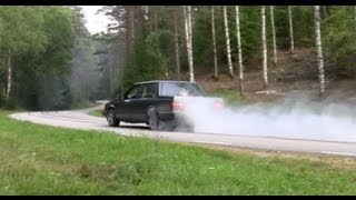 En halvsnabb Volvo 740 T5 [upl. by Nodlew]