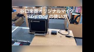 【製品紹介】当店オリジナルハーモニカ用マイクHarp Dogの使い方 [upl. by Nodal]