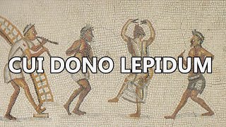 Catullus 1 Cui Dono Lepidum  Poem With Music [upl. by Euh]