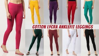 Cotton Lycra Anklefit Leggings  AllTime Outfits pant pants cotton leggings bottom [upl. by Lawley]