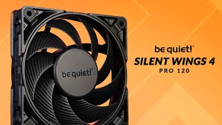 be quiet Silent Wings PRO 4 120mm Review  The NEW Bests 120mm Fan [upl. by Adlar]