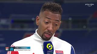 Jerome Boateng  Lyon est une équipe avec un gros potentiel [upl. by Inoy]