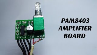 PAM8403 Amplifier Board [upl. by Mulcahy]