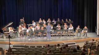 Eckstein Middle School Sr Jazz band playing at the Bellevue High Jazz Festival  May 5 2033 [upl. by Otreblon]