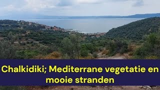 Griekenland  Chalkidiki Mediterrane vegetatie en mooie stranden [upl. by Christiano]