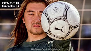 Shaolin Soccer 2001  No One Can Beat This Goalkeeper [upl. by Copp]