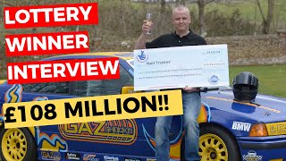 I Won Over £100 MILLION From the Lottery Interview with Neil Trotter Must Watch [upl. by Miahc15]