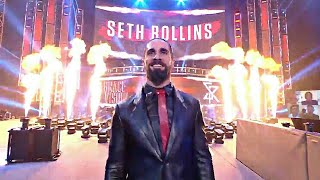 Seth Rollins EPIC Return Entrance SmackDown Feb 12 2021 1080p HD [upl. by Essyle]