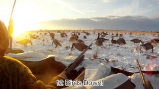 Late Season Waterfowl Hunt With Buddies From Wingfeather Ou [upl. by Sirob]