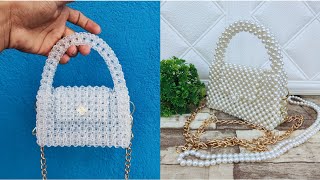 Bolsa de Pérolas Luxo Parte 2 Beader Bag [upl. by Sivrep]