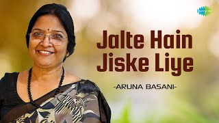 Jalte Hain Jiske Liye  Aruna Basani  Hindi Cover Song  Saregama Open Stage [upl. by Thurnau726]