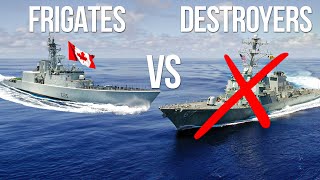 Why Only Frigates and NO Destroyers in Royal Canadian Navy [upl. by Arch]