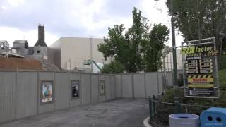 Diagon Alley The Wizarding World of Harry Potter Universal Orlando Construction Update May 11 2014 [upl. by Adnahcir278]