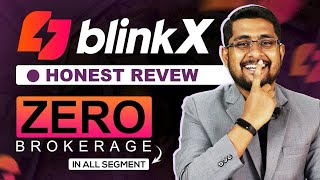 Best Trading App Zero Brokerage Demat Account  BlinkX Trading App Review  Investing for Beginners [upl. by Vachill611]