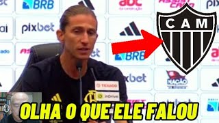 OLHA O QUE FILIPE LUÍS FALOU DO ATLÉTICOMG APÓS SER CAMPEÃO [upl. by Eiduam887]