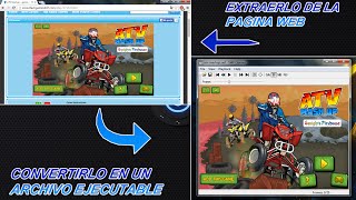 Descargar Juegos de Paginas de Internet volverlos archivos exe [upl. by Reed826]