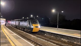 GWR castle set departure back to Laira Depot  Plymouth Station  081124 [upl. by Lime]