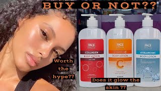 Face fact vitamin C lotion review  Lotion that maintains your skin tone and improve skin barrier [upl. by Elgar]