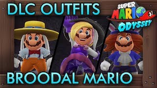 Super Mario Odyssey  Hariet Spewart amp Rango Outfits Gameplay DLC Showcase [upl. by Tik717]