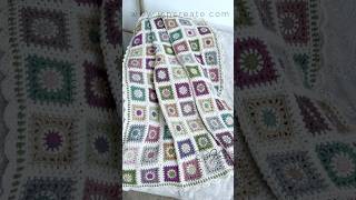 Make A Crochet Blanket with Join As You Go Method crochetblanket grannysquare crochettutorial [upl. by Giuseppe625]