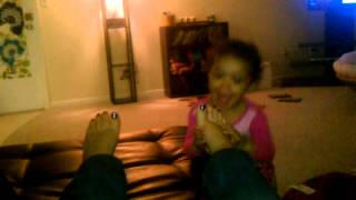 Biting mommys toes [upl. by Macri]