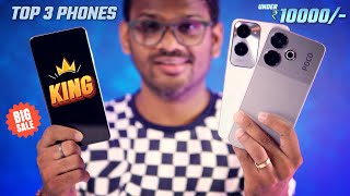 TOP 3 Best 5G Phones under 10000 in Flipkart amp Amazon Sale l Best Mobile Under 10000 [upl. by Turtle]