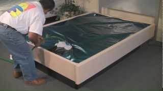 Sterling Sleep Systems Hardside Waterbed Instructional Setup [upl. by Kitarp919]