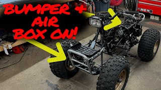 We Finish Up the Chassis on the Moto 4 ATV Restoration Part 4 [upl. by Weitman]