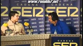 Cristiano Ronaldo interview entrevista to Cadena Ser in Spanish Part 1 of 4 [upl. by Meece983]