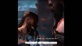 This happens when two gods fight  GOD OF WAR edit 🔥 gaming kratos [upl. by Hcirdeirf334]