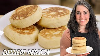 Claire Saffitz Makes Classic English Muffins  Dessert Person [upl. by Zurn]