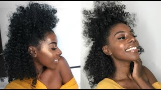 DIY BRAIDLESS CROCHET HAIRSTYLE [upl. by Ahsirhcal792]