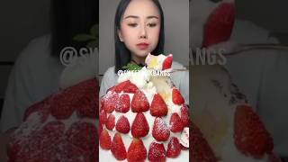 Subscribe me for more✨🍰 SweetMukbangs EatingShow CakeMuks Subscribe LikeCommentShare [upl. by Meela]