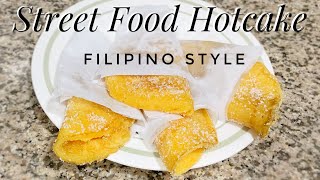 HOTCAKE RECIPE  Filipino Style Street Food [upl. by Saltsman]