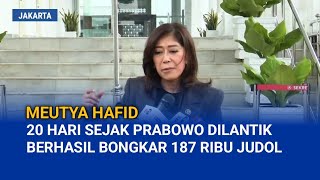 Menkomdigi Meutya Hafid Sebut Keseriusan Prabowo Berantas Judi Online  RADEN TV [upl. by Okiruy]