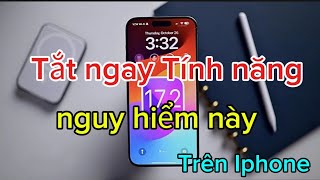 Tắt ngay tính năng này nếu bạn muốn an toàn khi truy cập các ứng dụng trên iPhone [upl. by Yenaj]