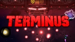 NEXT MYTHIC  quotTerminusquot 100  Medium Platformer Demon  Geometry Dash 22  Level by MoistenedEgg [upl. by Oinoitna]