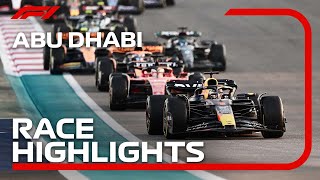 Race Highlights  2023 Abu Dhabi Grand Prix [upl. by Cirek]