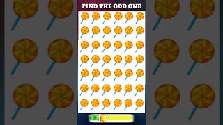 Find The Odd Emoji Out  How Good Are Your Eyes  find the difference in this puzzle shorts [upl. by Solraced]