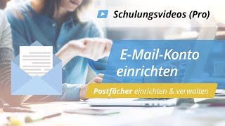 Schulungsvideo Pro  EMail Konto einrichten  onOffice [upl. by Anibla]